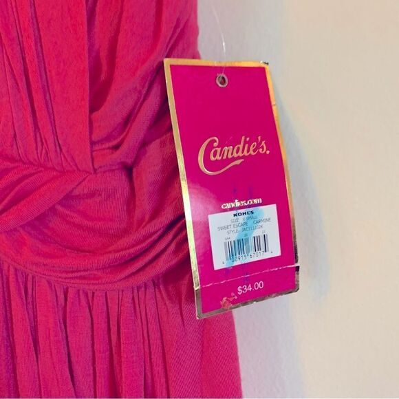 Candies Pink Top Sz XS NWT Gorgeous - Picture 3 of 6